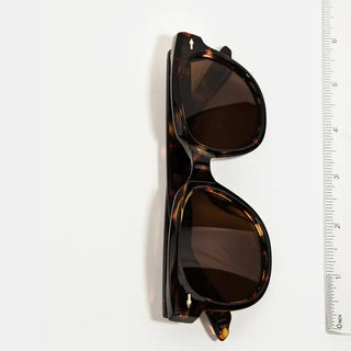 Acetate Sunglasses - Frosted Tortoise