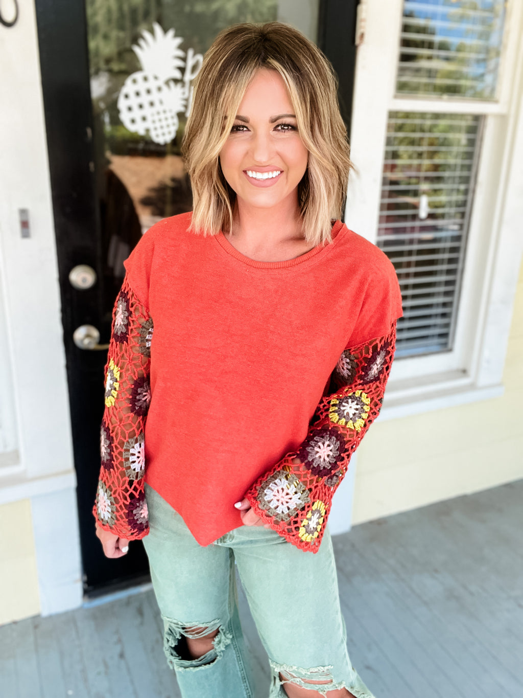 This Is The Time Top Preppy Pineapple Boutique