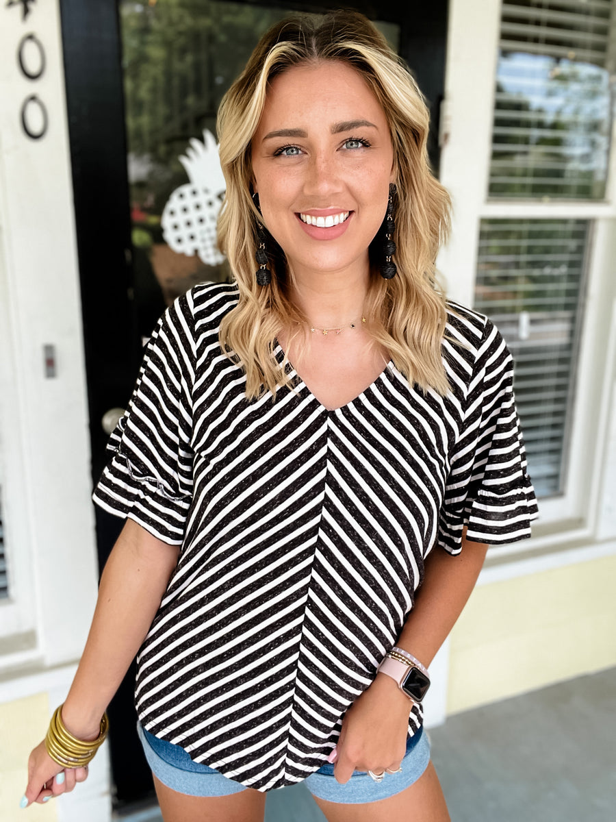 Dedicated To You Top Preppy Pineapple Boutique