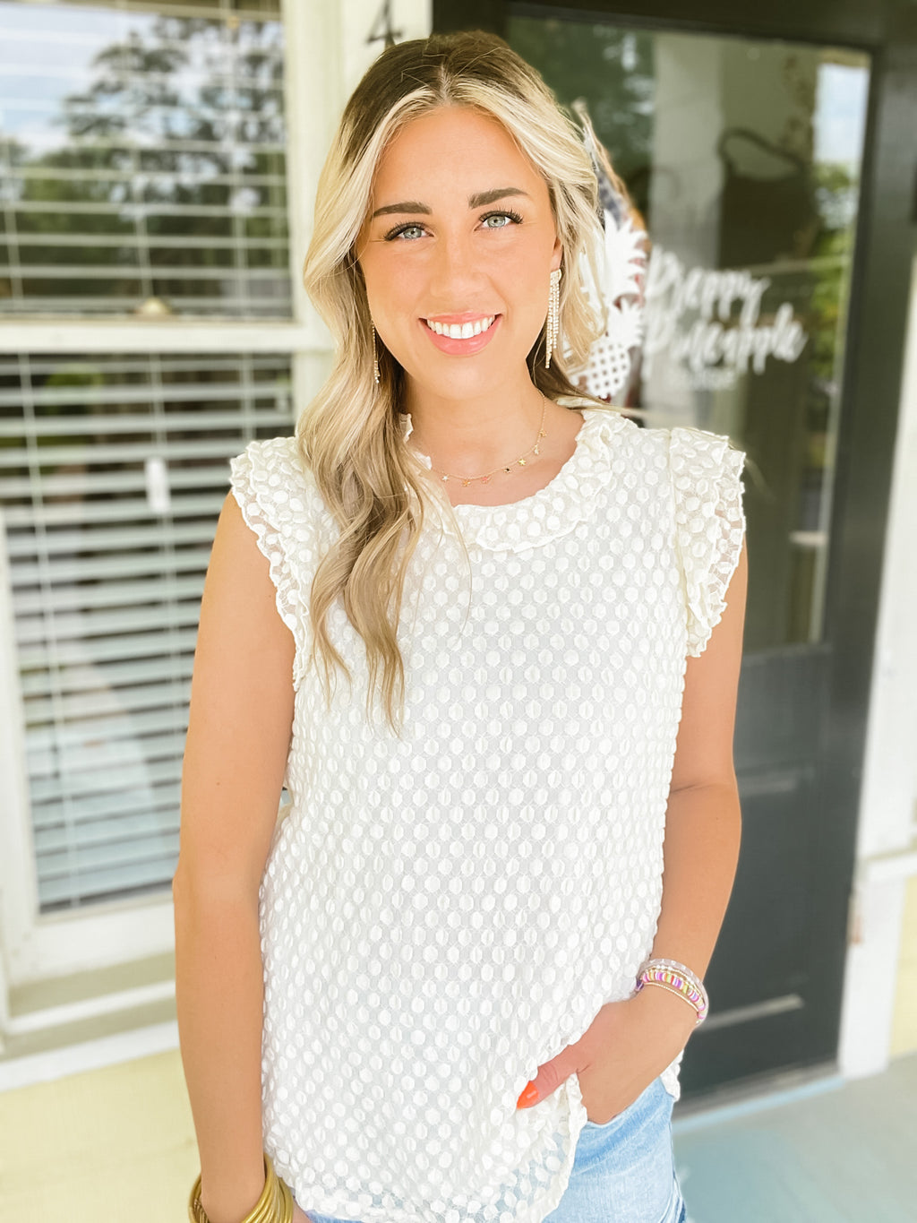 The Way We Were Top Preppy Pineapple Boutique