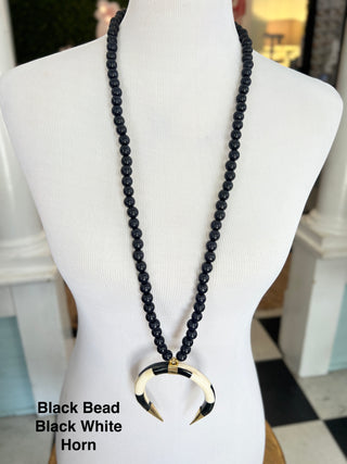 PPB Handmade Horn Necklaces