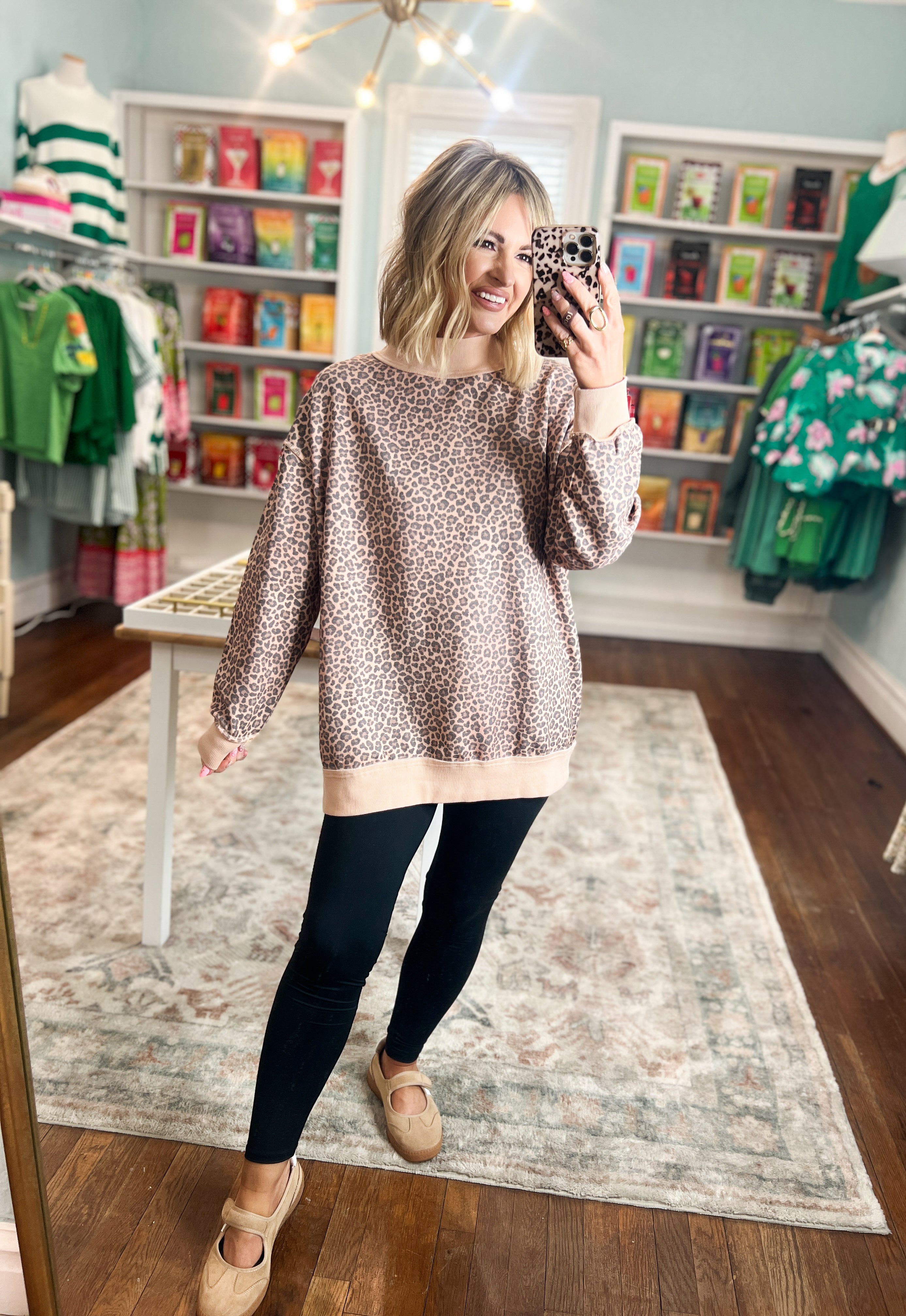 Miller Mock Neck Sweatshirt