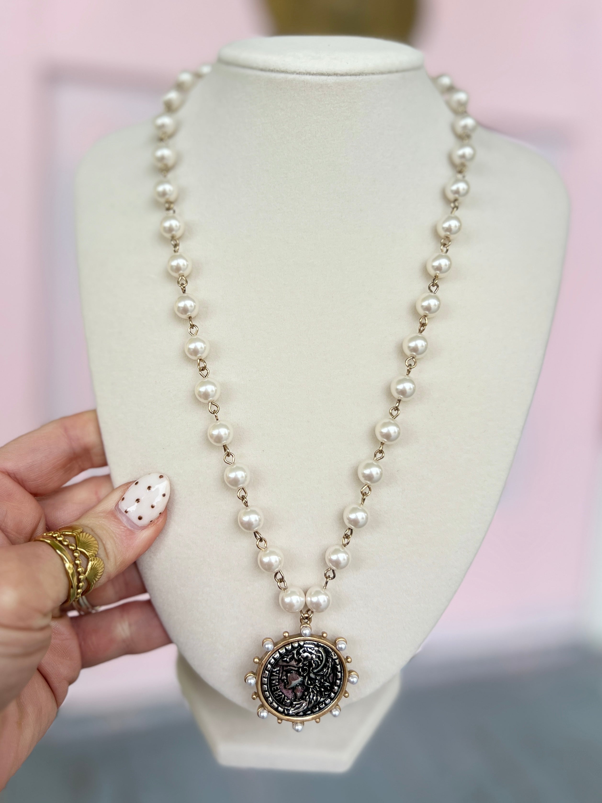 Coco Coin Necklace