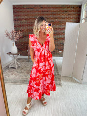 Let Your Dreams Blossom Midi Dress