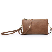 Riley Crossbody/Wristlet-Saddle