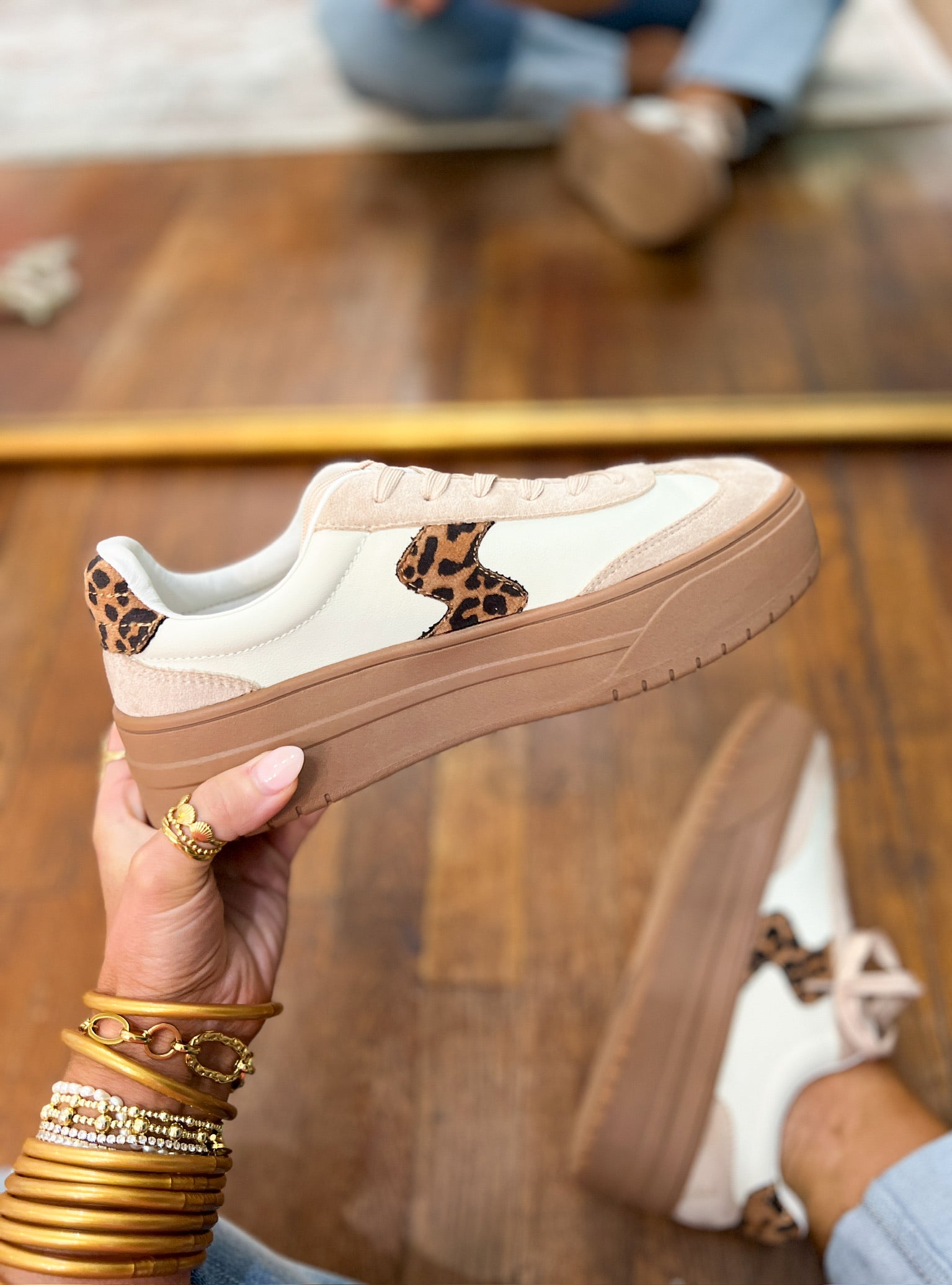 Corkys| Pop Off Sneakers - Ivory