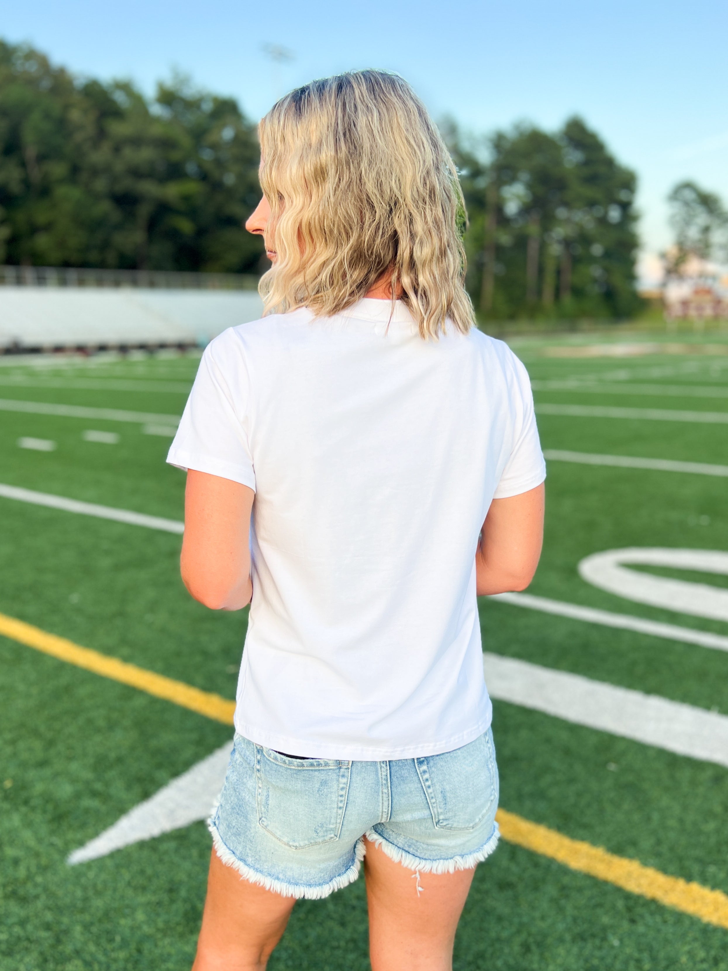South Carolina Mascot Beaded Tee