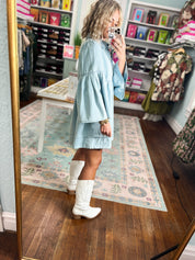 Skies the Limit Denim Dress