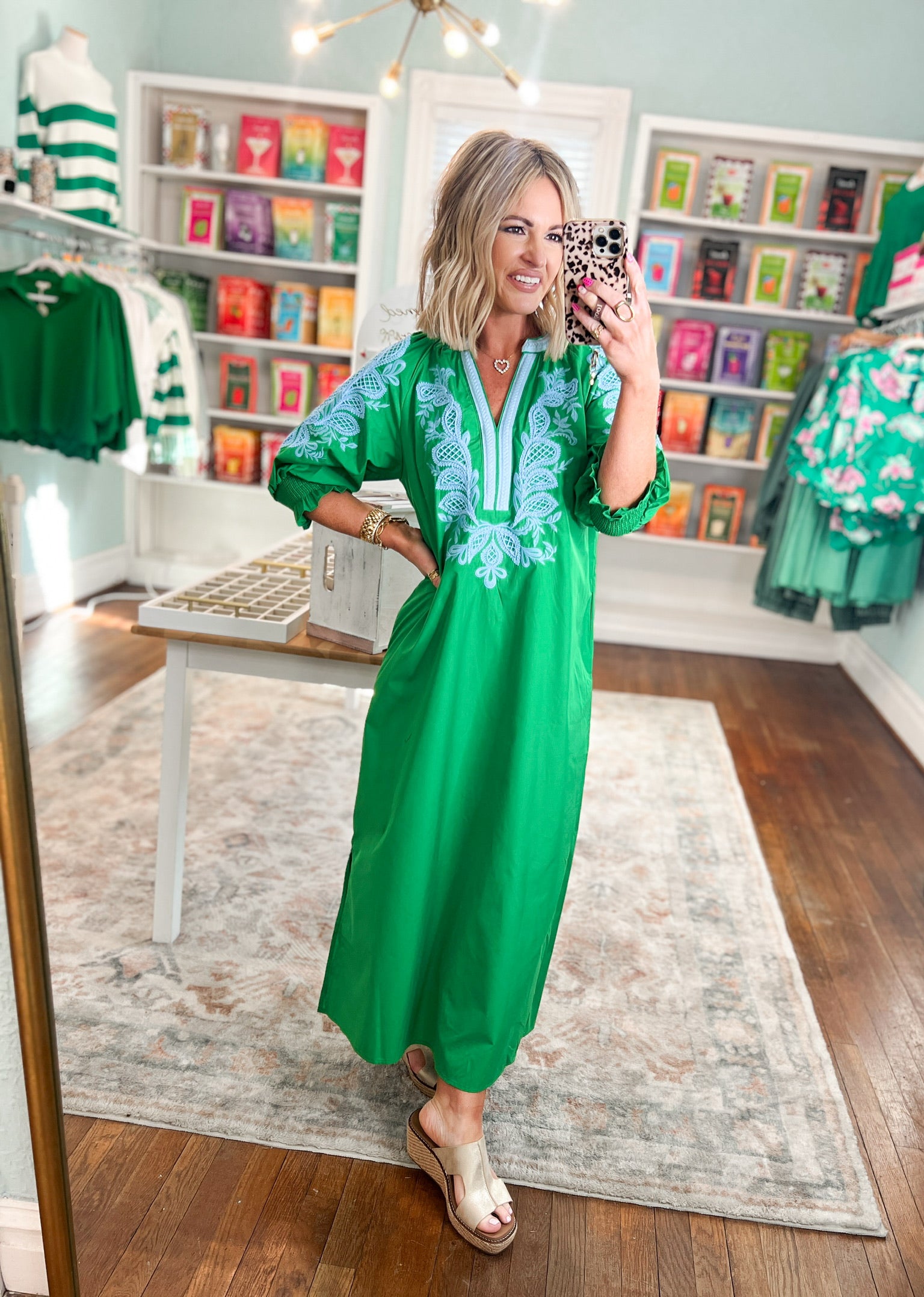 Made For Now Midi Dress - Green