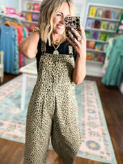 Roar In Style Twill Overalls