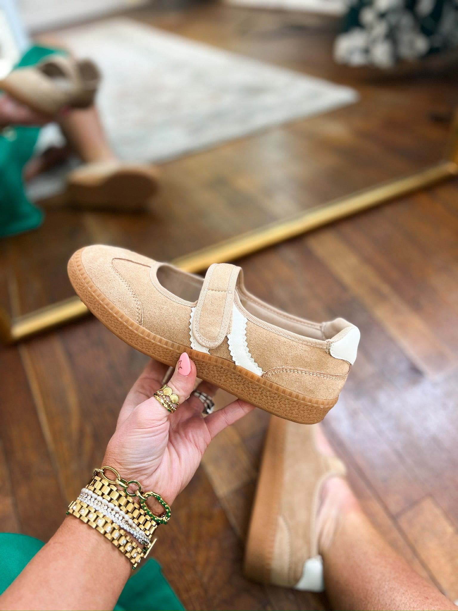 Corkys | Calm Down - Camel Faux Suede