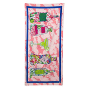 Microfiber Beach Towel -Tequila Sunrise