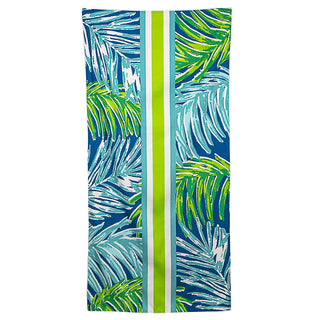 Microfiber Beach Towel -Veracruz Royal Lime