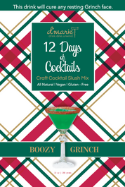 D'Marie 12 Days of Cocktails - Boozy Grinch