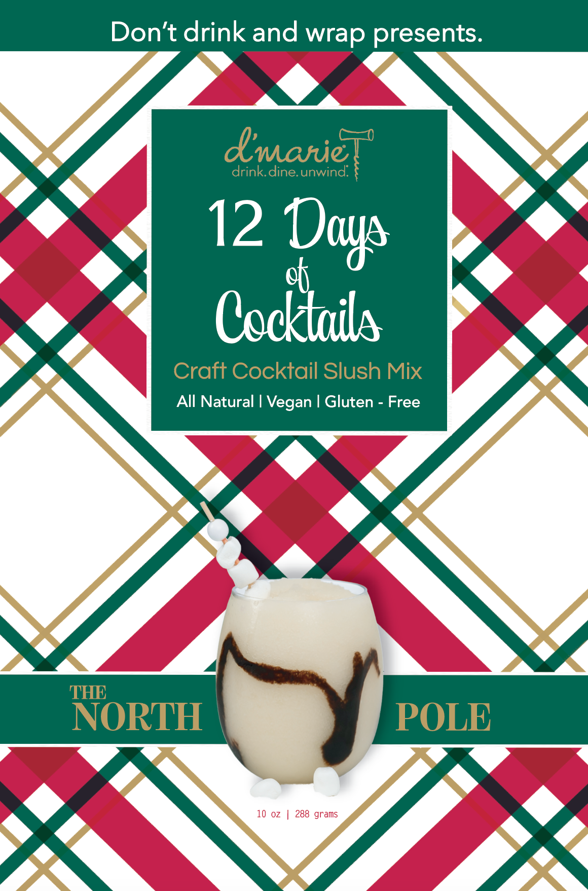 D'Marie 12 Days of Cocktails - The North Pole