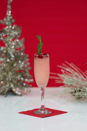 D'Marie 12 Days of Cocktails - Poinsettia Cocktail