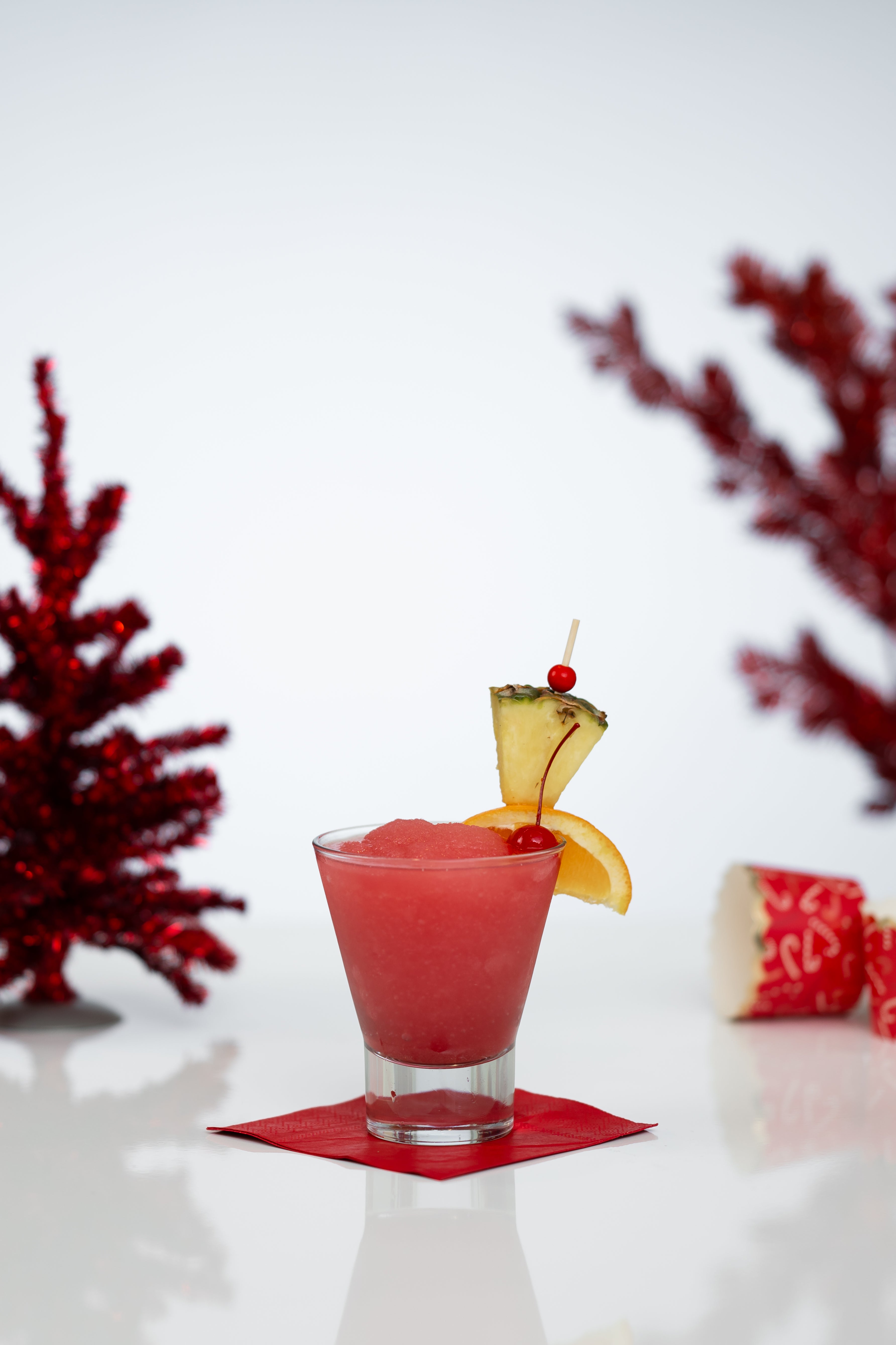 D'Marie 12 Days of Cocktails - Red Nose Rum Punch