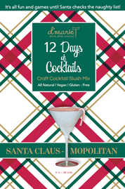 D'Marie 12 Days of Cocktails - Santa Claus Mopolitan