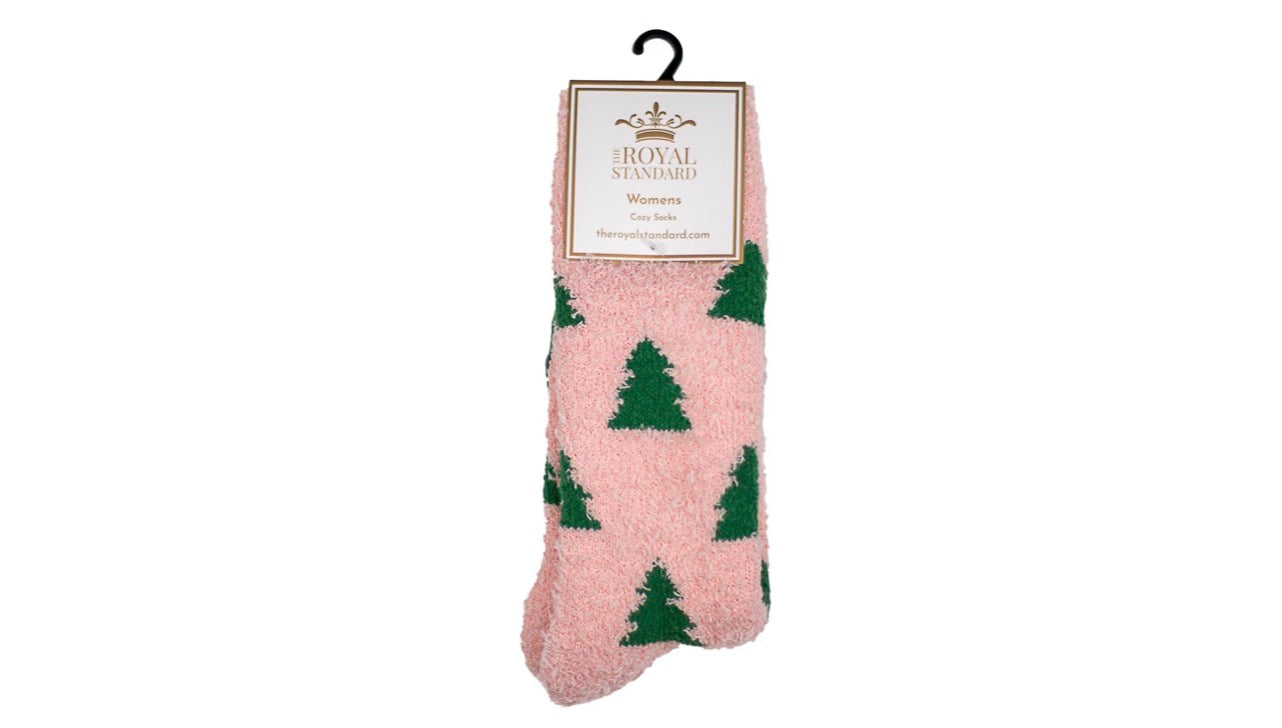 Christmas Tree Cozy Snuggle Socks