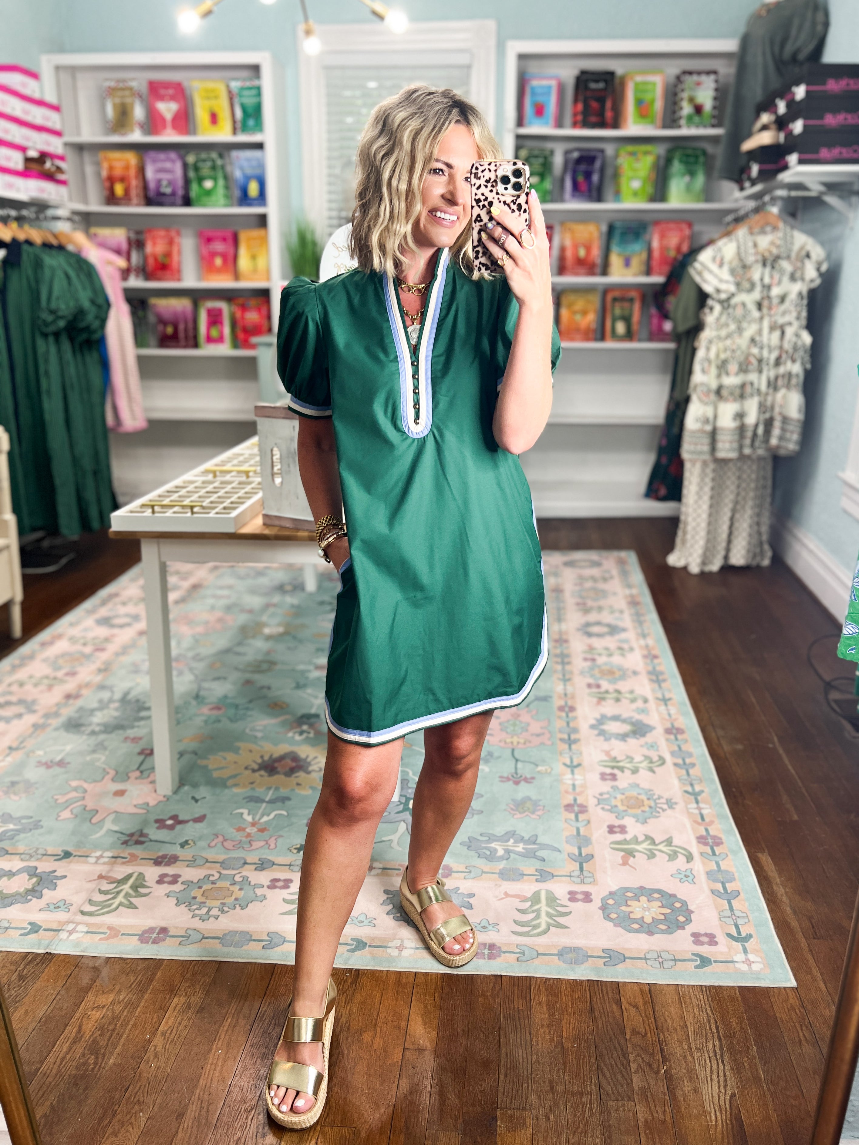 Perfectly Polished Mini Dress