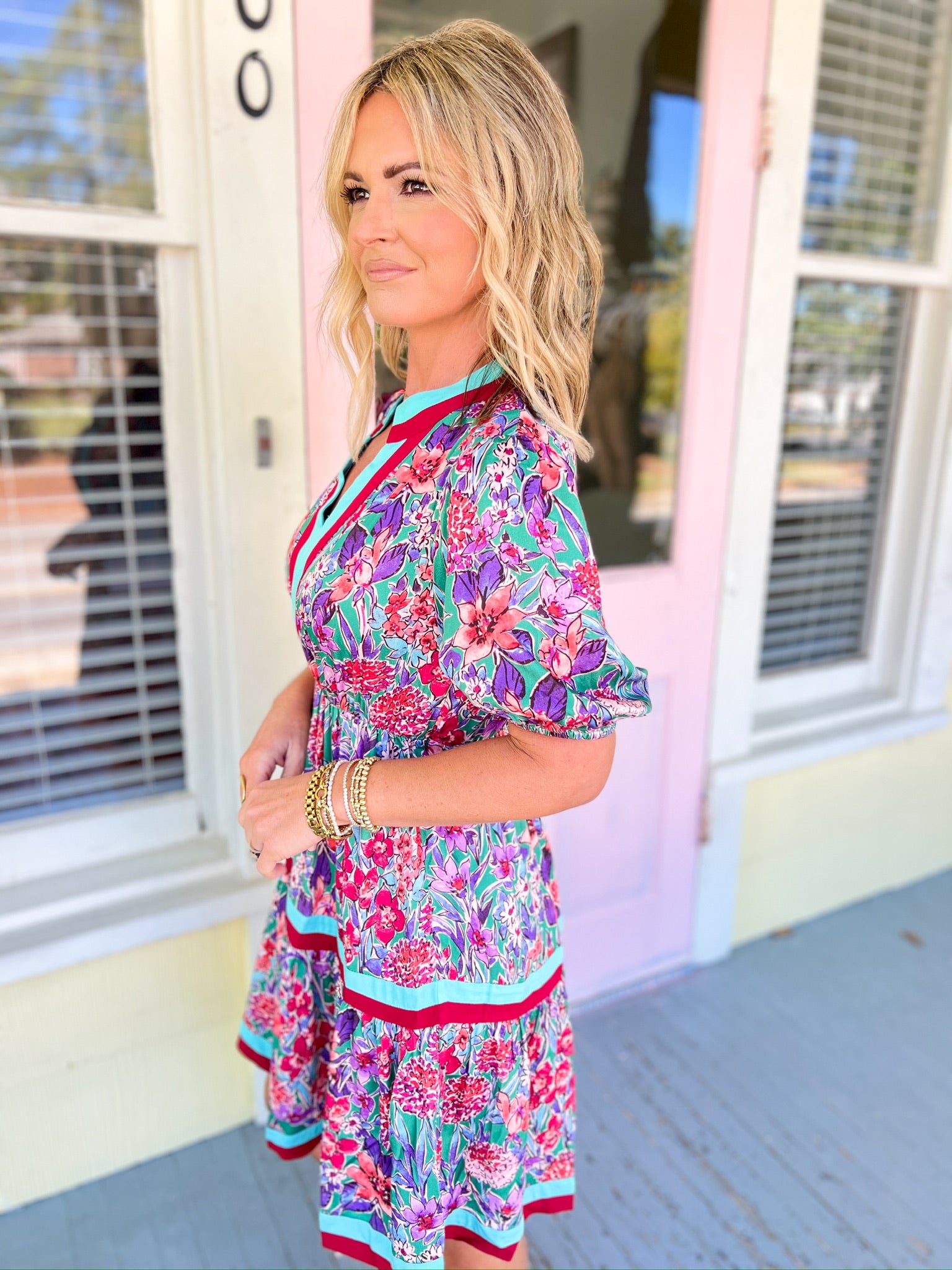 Blooming Personality Mini Dress