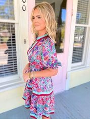 Blooming Personality Mini Dress