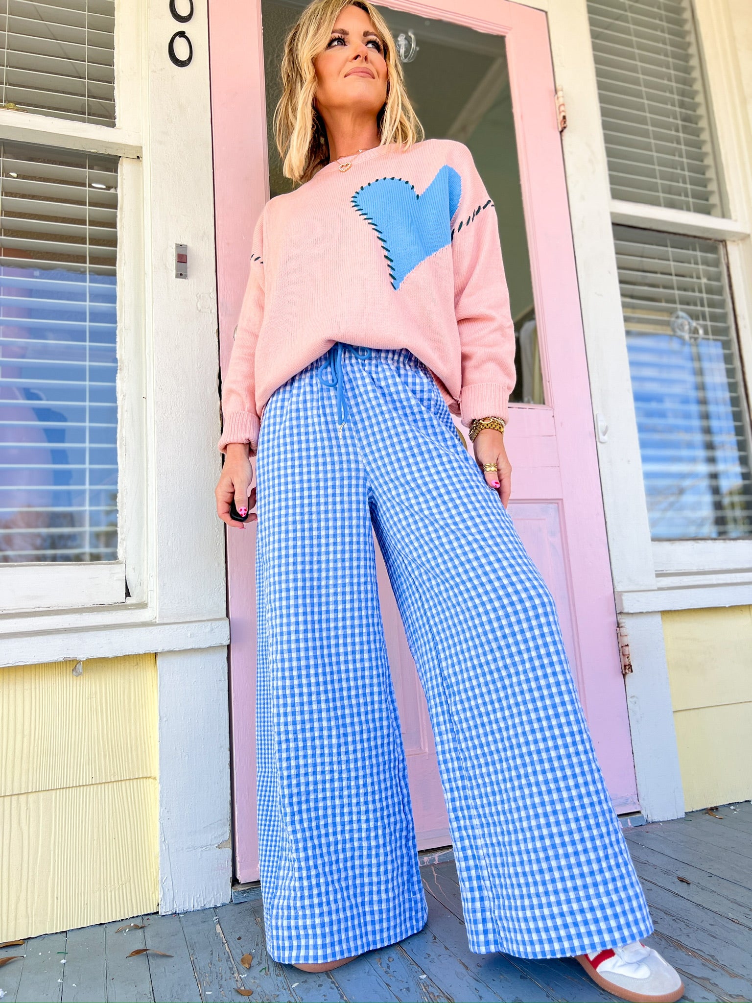 Checked Out Seersucker Pants