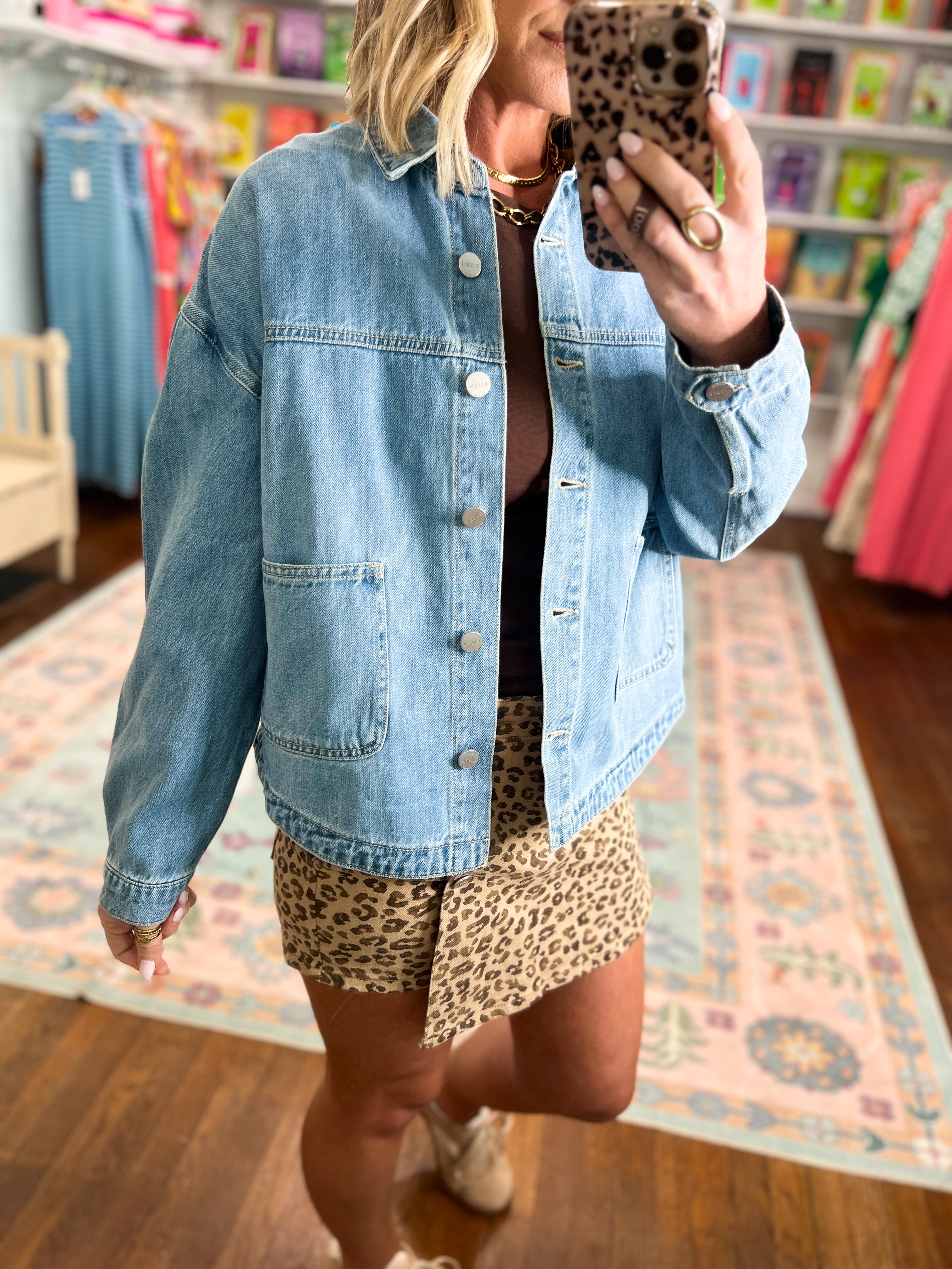 Risen| Relaxed Fit Denim Jacket