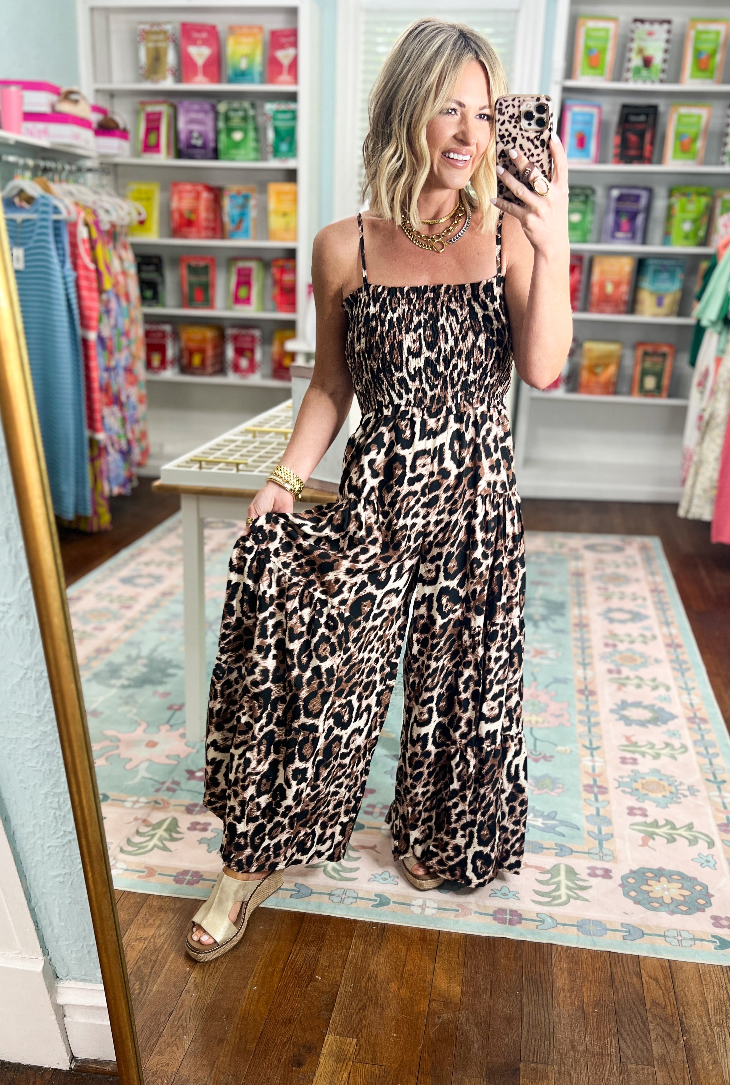 Unforgettably Fierce Leopard Jumpsuit