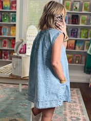 Around The Way Denim Dress