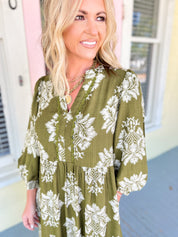 Chill Boho Midi Dress