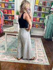 Casually Yours Striped Wide Leg Pants