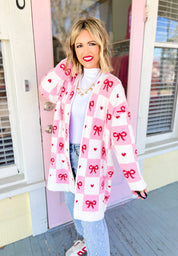 Be Mine and Wear Bows Cloud Cardigan