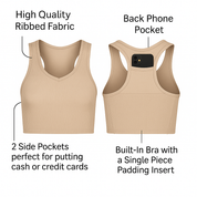 Lyra All Purpose Pocket Brami | Solid Collection | JadyK