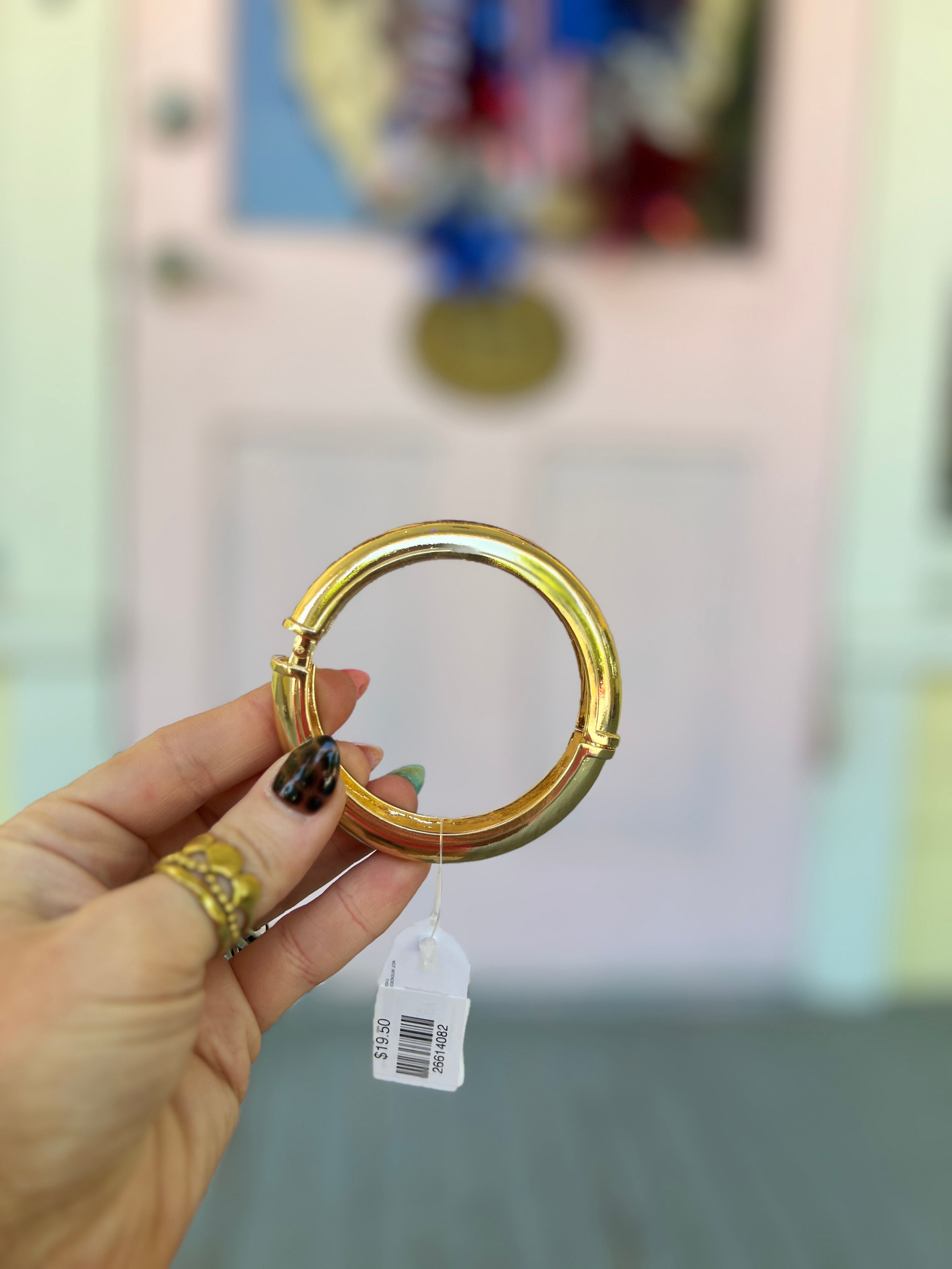 Round Bangle Bracelet