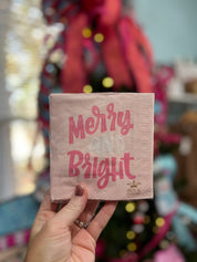 Merry and Bright Cocktail Napkins