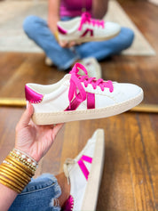 Corkys Friend Zone Sneakers - White Pink