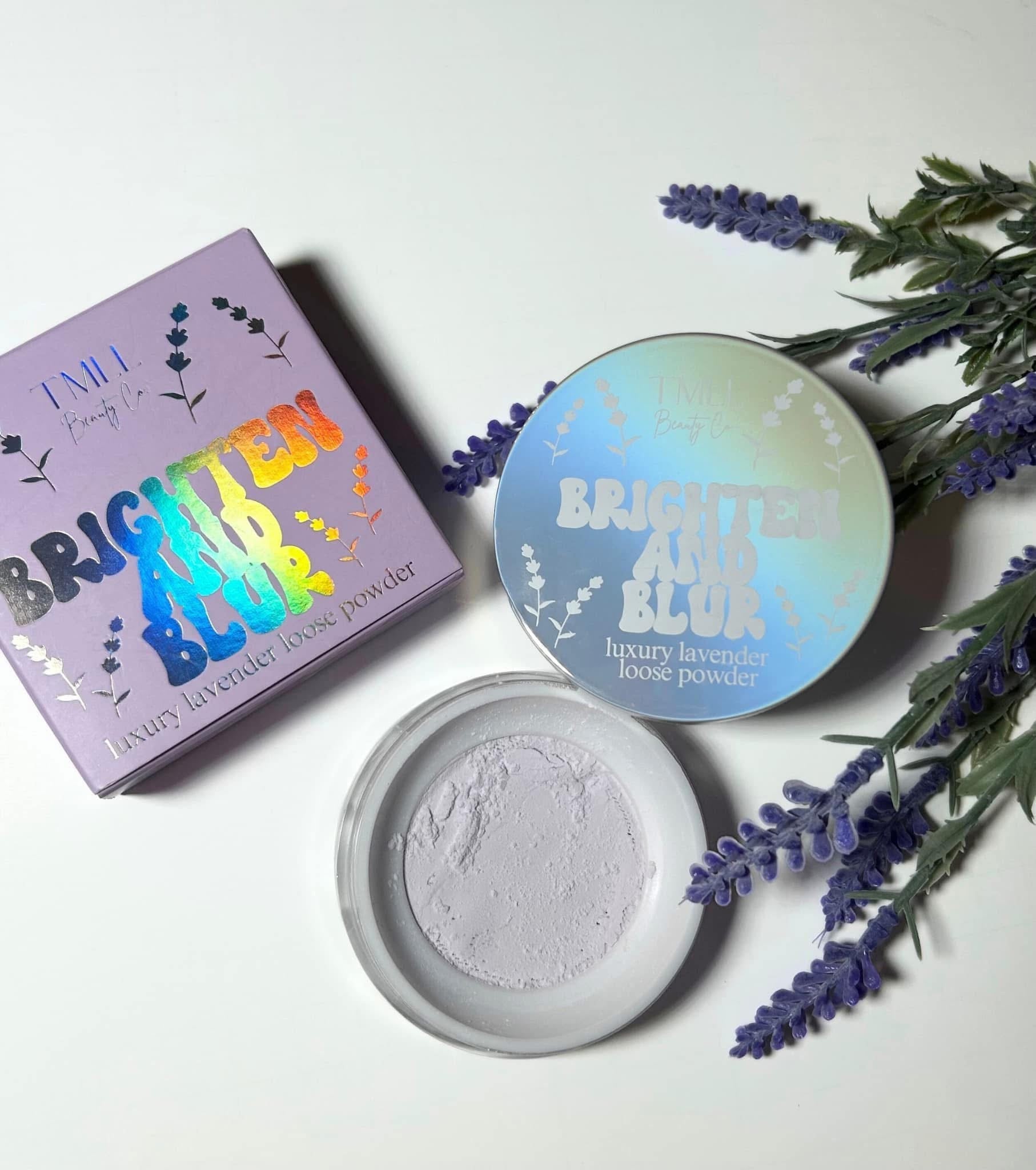TMLL| Brighten & Blur Lavender Setting Powder