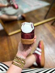 Corkys | Heads Up - Burgundy Metallic