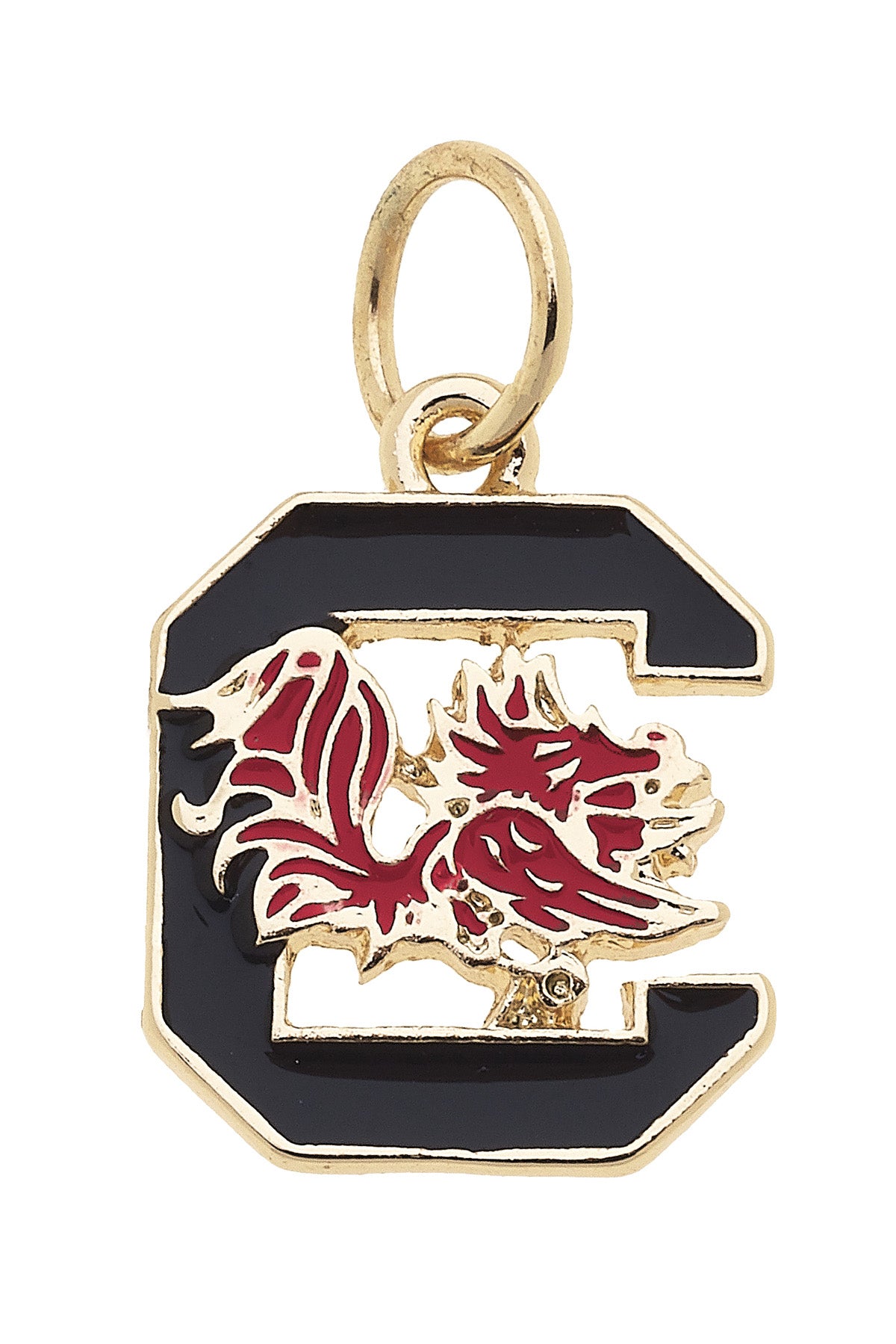 Charmed - Gamecock Enamel Logo Charm