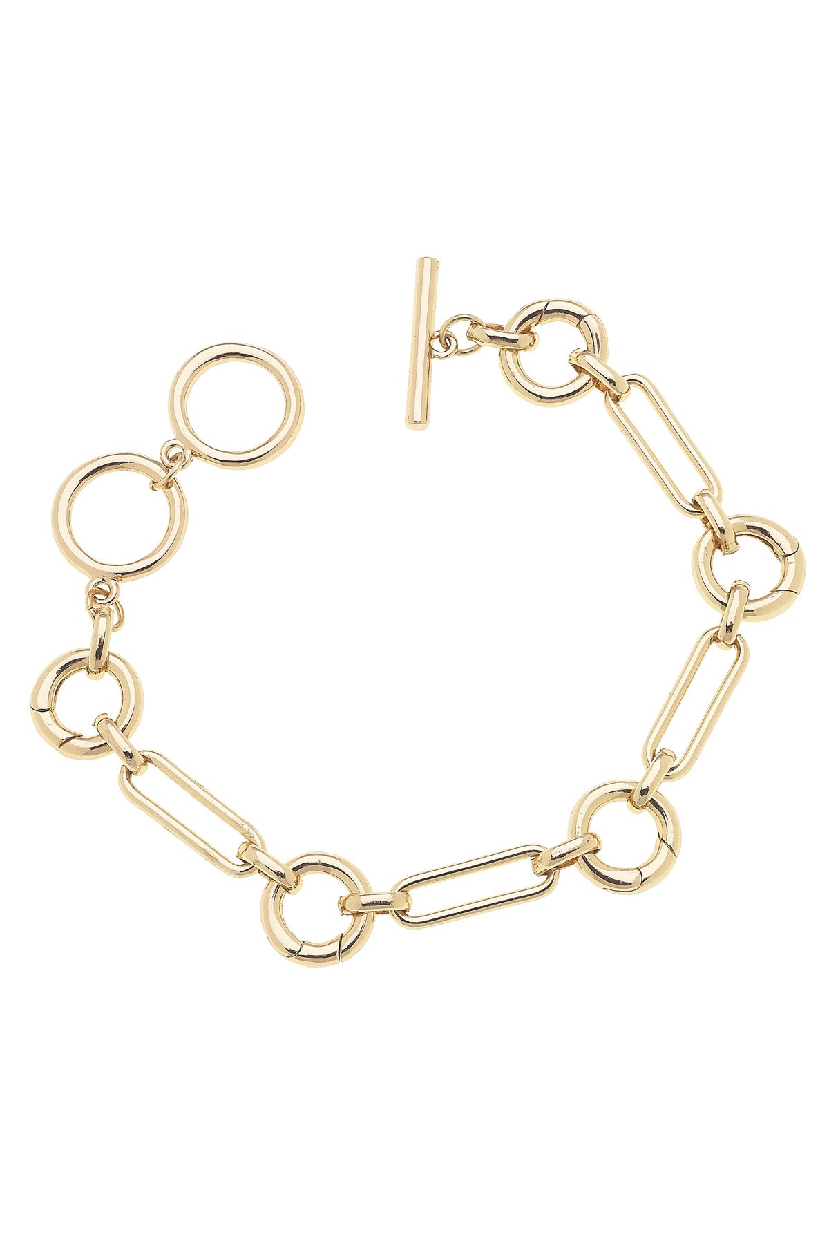 Lilah Multi-Charm Toggle Bracelet