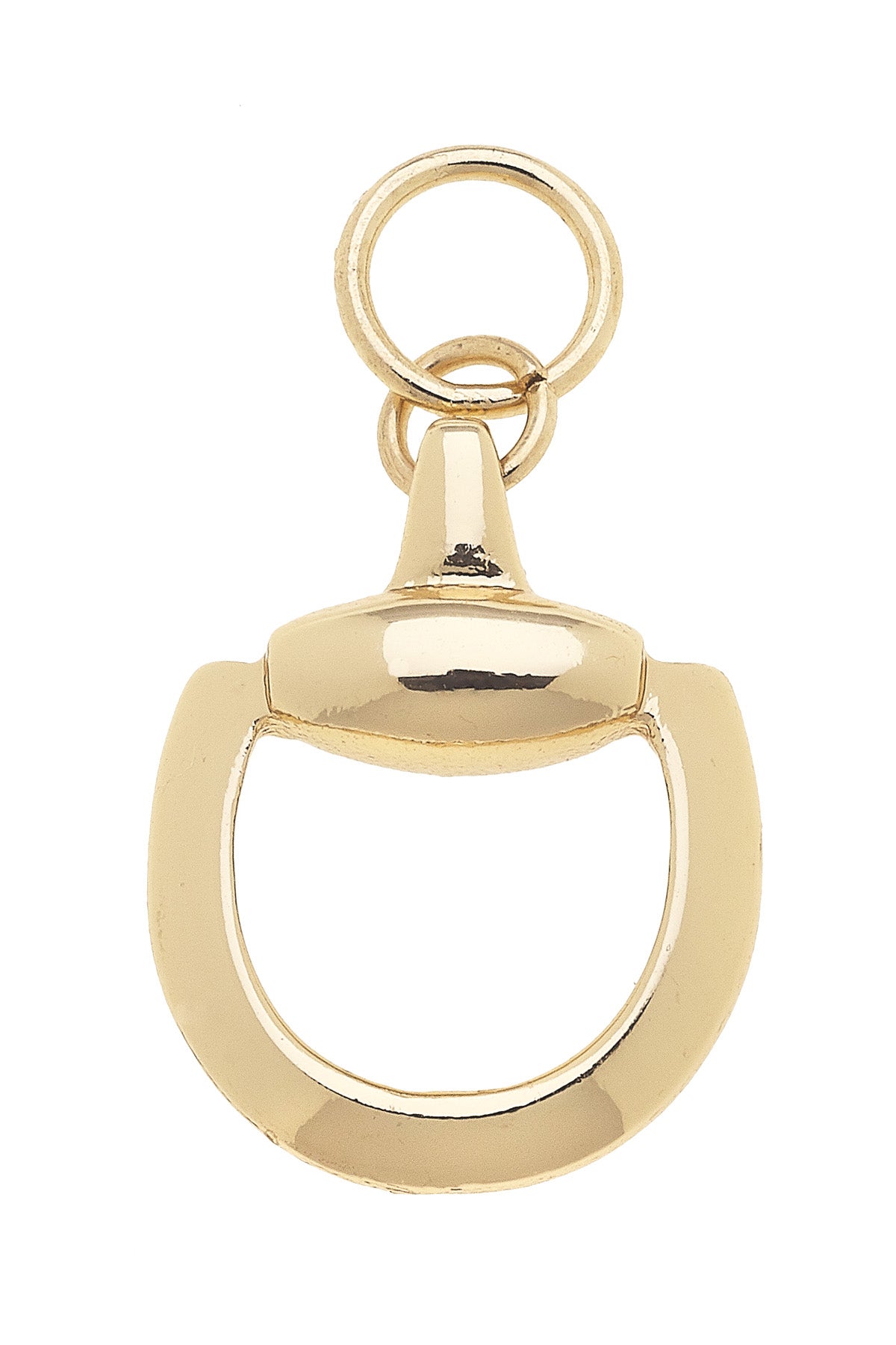 Charmed | Horsebit Charm in Shiny Gold