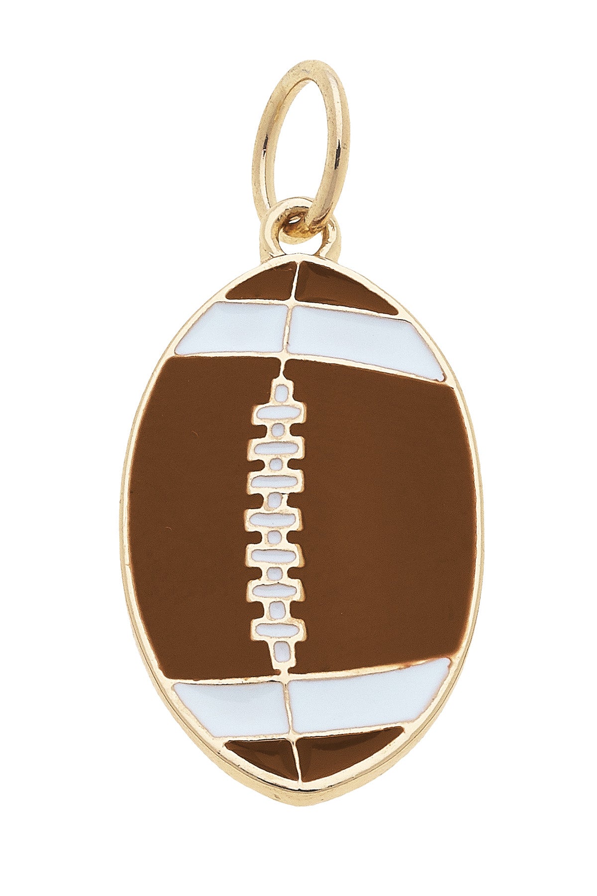 Charmed | Football Enamel Charm