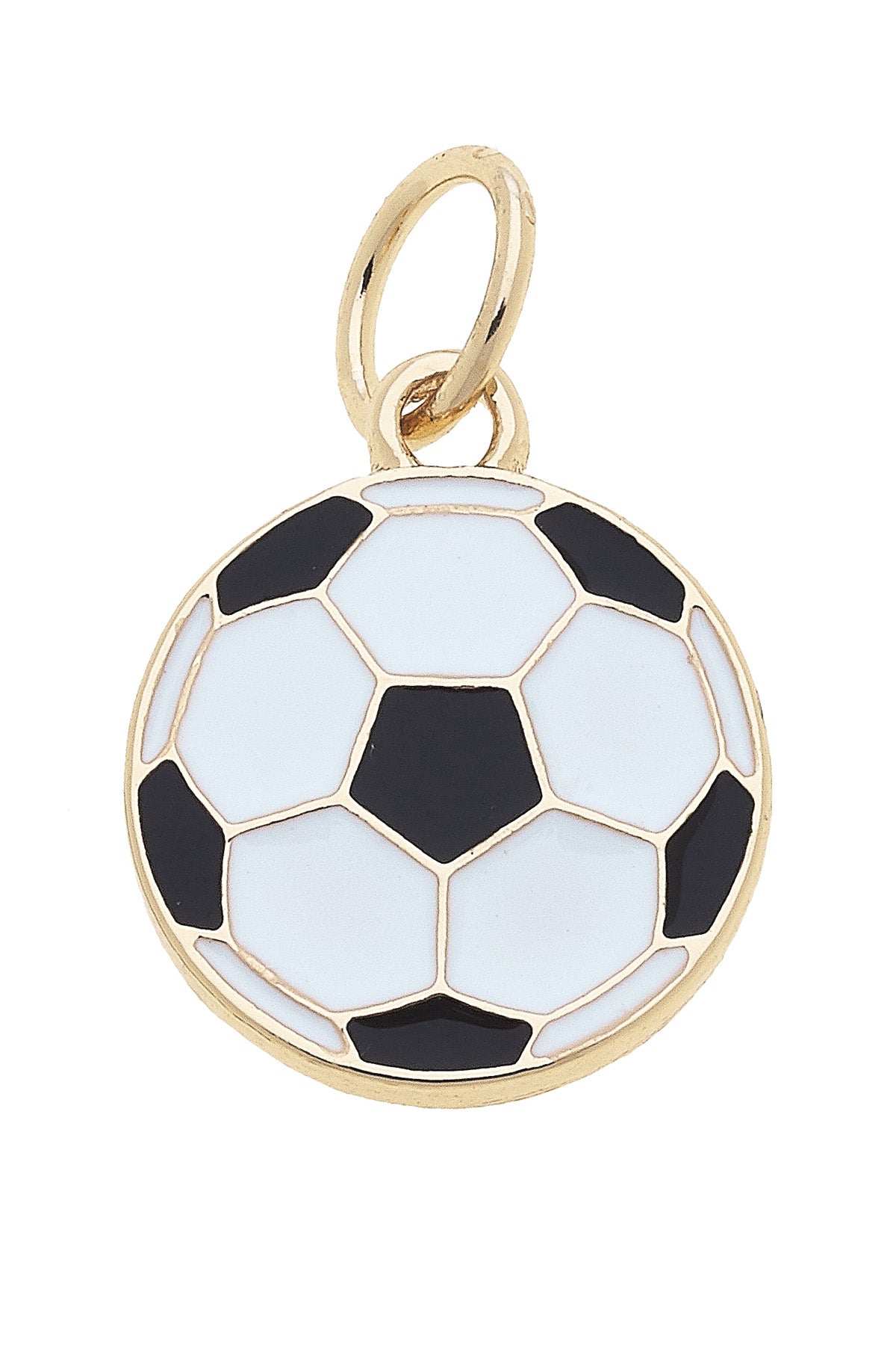 Charmed | Soccer Ball Enamel Charm