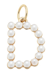 Charmed | Pearl Studded Letter Charms