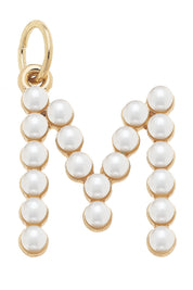 Charmed | Pearl Studded Letter Charms