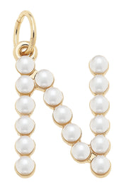 Charmed | Pearl Studded Letter Charms