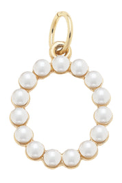 Charmed | Pearl Studded Letter Charms