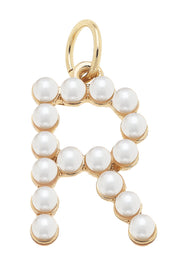 Charmed | Pearl Studded Letter Charms