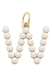 Charmed | Pearl Studded Letter Charms